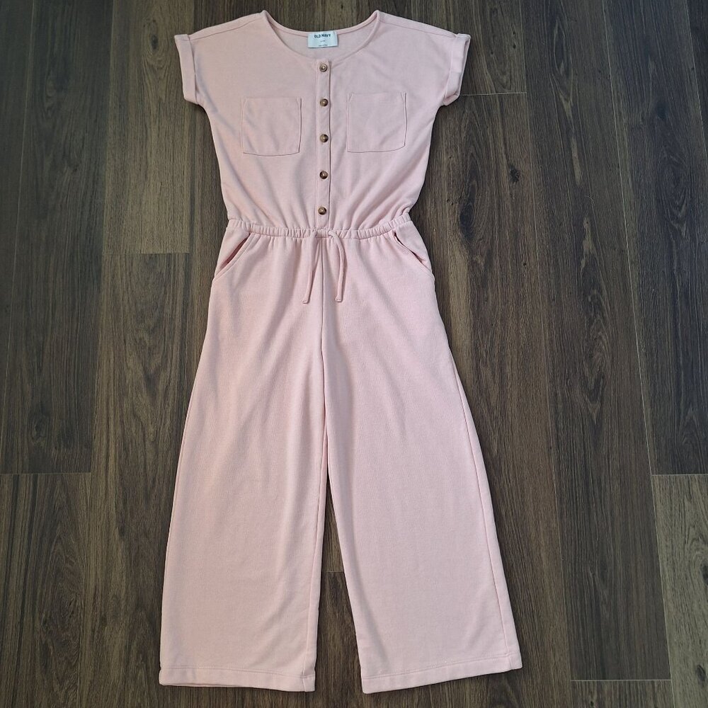 💙 Old Navy Soft Stretchy Jumpsuit Pockets Size S Loungewear Comfy Girly